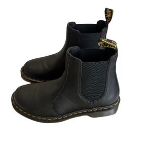 Dr. Martens Black Leather Chelsea Boots